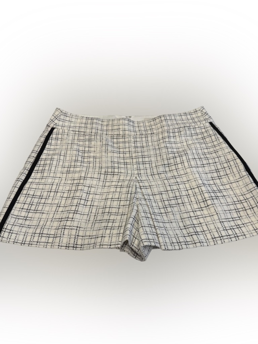 Club Monaco Skort Womens Tweed Ealdyn Skort Navy & Ivory Sz 12 NWT